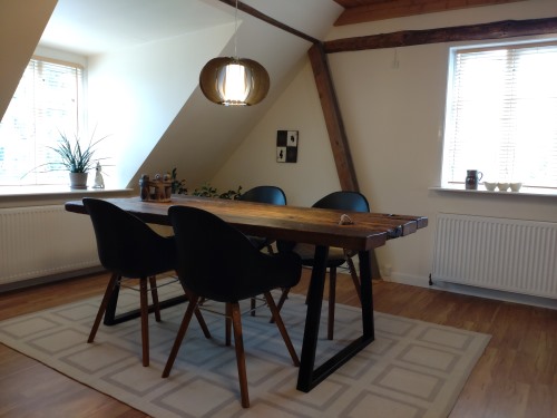 Akaciegaarden Bed & Breakfast, værelse 4 på 1. sal. Spiseområde.